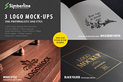 Photorealistic Logo Mock-Ups, a Product Mockup by Simberline (Thumbnail 1 of 4)