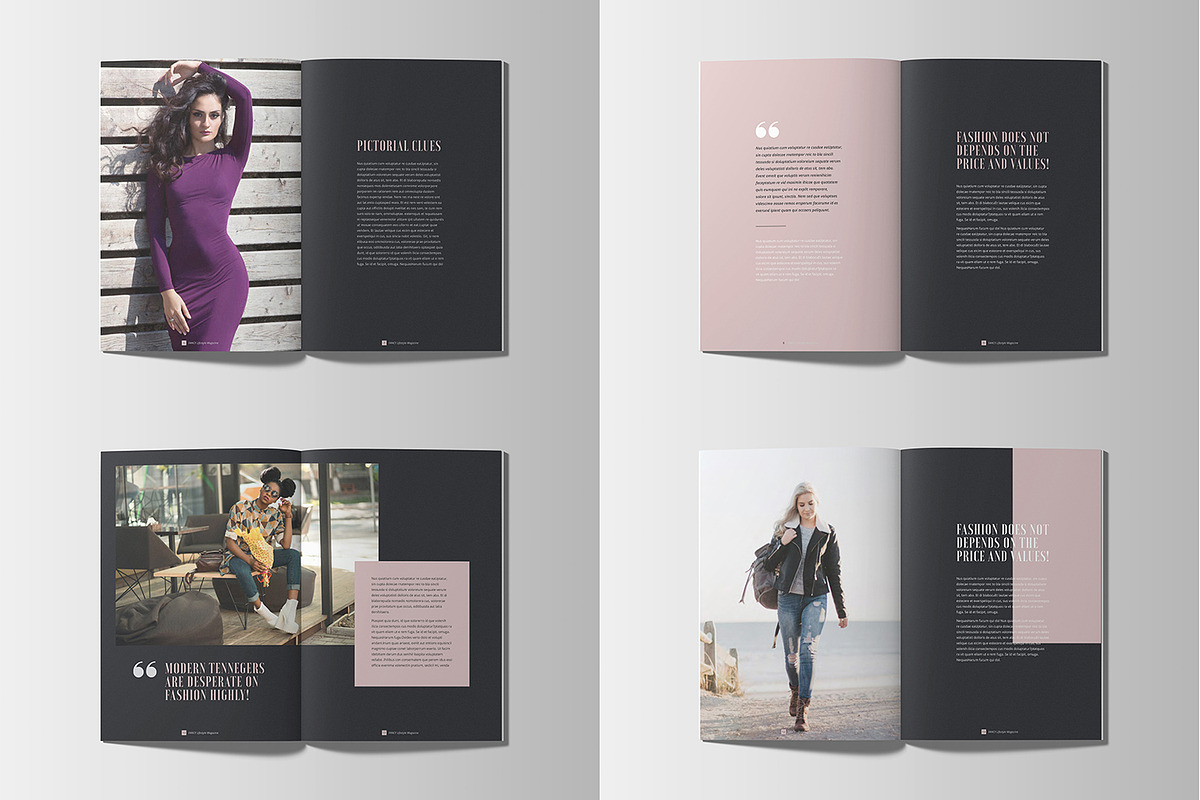 Luxury Lookbook Magazine, a Magazine Template by Layout Design (Photo 4 of 10)