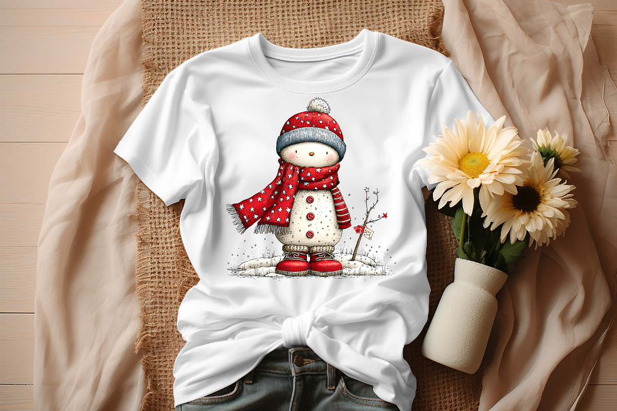 Whimsical Winter Clipart Bundle, an Illustration by Craft Nest (Photo 9 of 9)