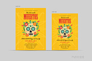 Dia De Los Muertos Flyer Template, a Flyer Template by Madhabi Studio (Thumbnail 2 of 3)
