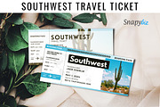 Southwest Trip Ticket Canva Template, a Card Template by Snapybiz (Thumbnail 4 of 10)