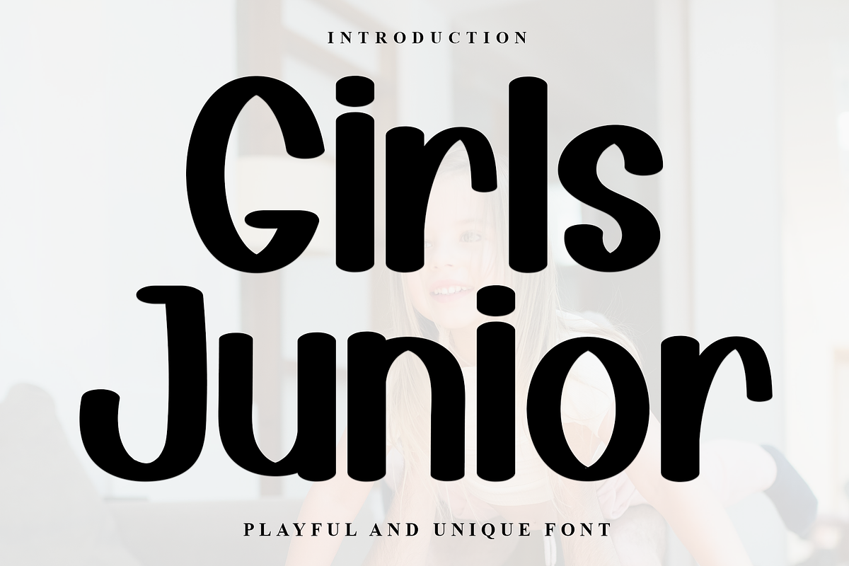 Girls Junior, a Sans Serif Font by InermediaSTUDIO (Photo 1 of 8)