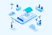 Isometric Web Illustrations, a Templates & Theme by alexdndz (Thumbnail 20 of 31)