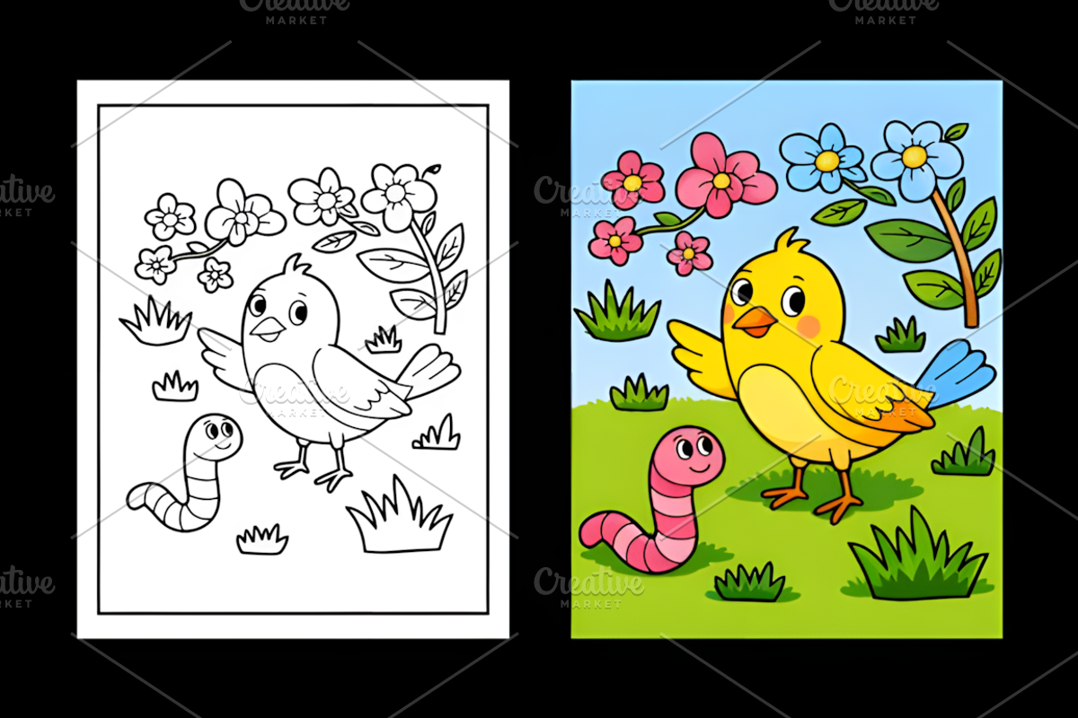 Spring Time Smiles Flower, an Illustration by Design Station (Photo 7 of 8)