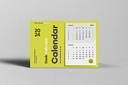Desk Calendar Mock-up, a Merchandise Mockup by Yogurt86 (Thumbnail 2 of 7)