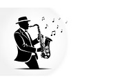 Saxophone Music Love Vector Bundle, an Illustration by Designs_River (Thumbnail 43 of 51)