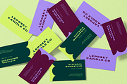 Bold Business Card Canva Template, a Business Card Template by LePosey Studio (Thumbnail 2 of 6)