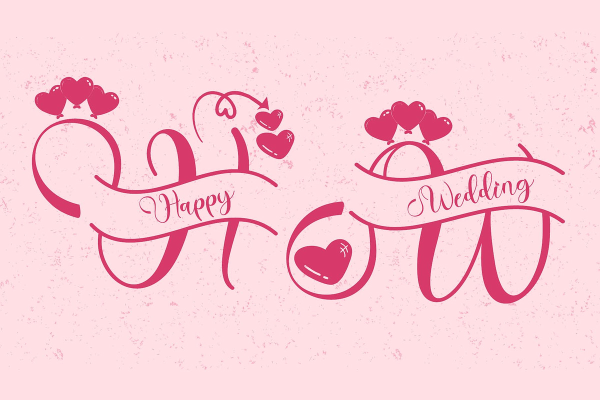 Dainty Valentine Monogram, a Handwritten Font by Yoga Letter (Photo 2 of 6)
