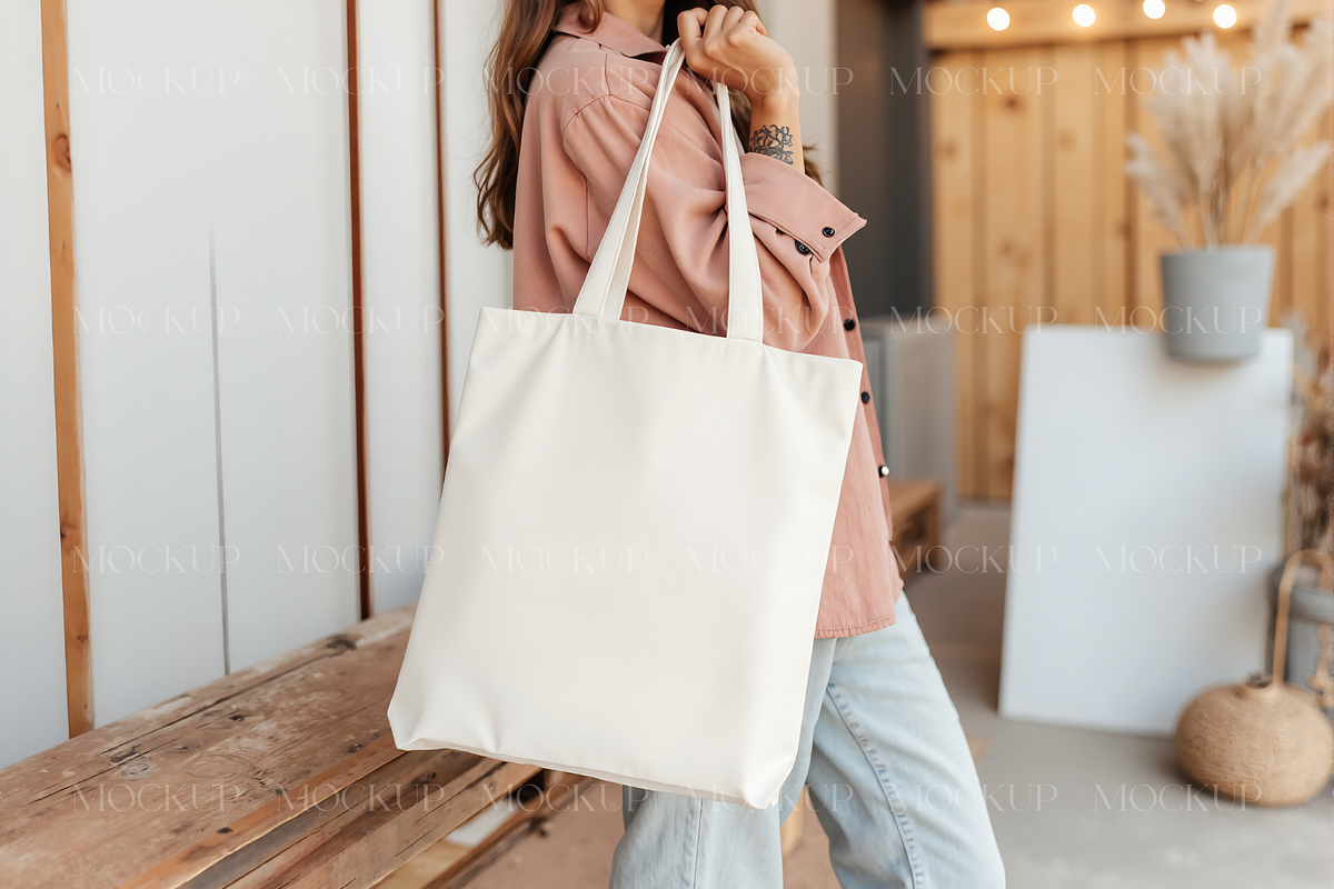 Tote Bag Mockup Bundle, a Product Mockup by TatiMockup (Photo 3 of 8)