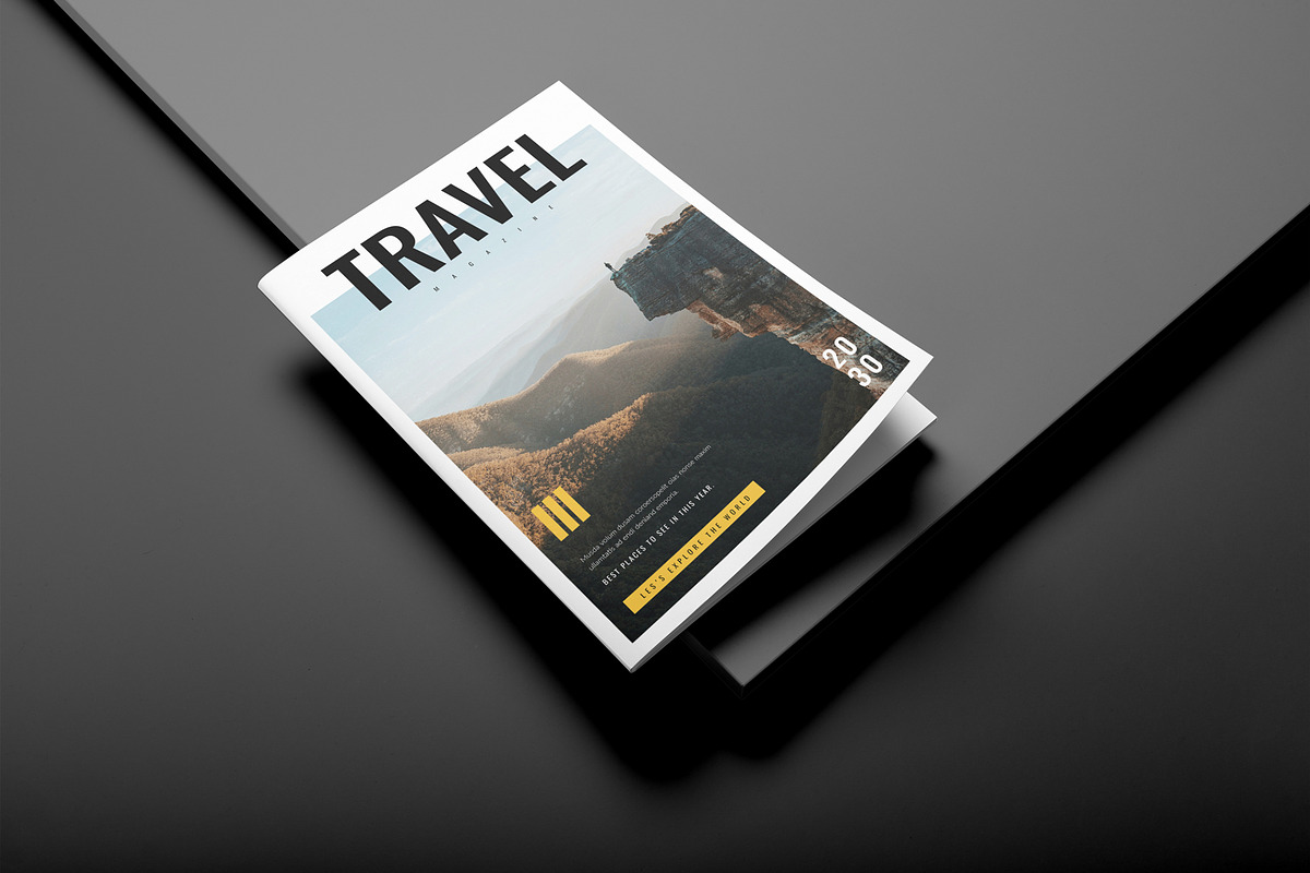 Travel & Explore Magazine Template preview 3