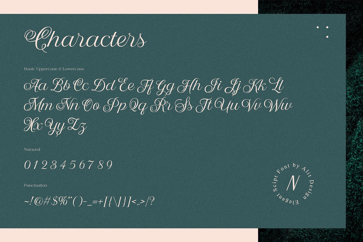 Nandola Typeface, a Script Font by alit design (Photo 10 of 16)