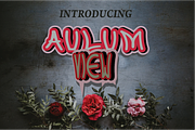 Aulumview, a Font by Wana Studio (Thumbnail 1 of 6)