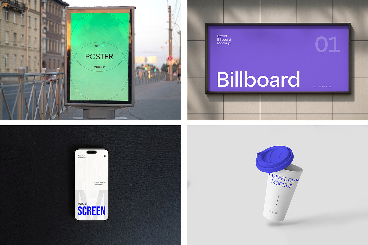 16 Realistic Mockup Bundle, an Advertising Mockup by PixelWink (Photo 3 of 5)
