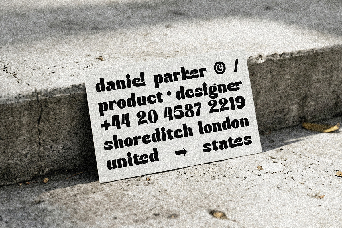 Melatonas - A Bold Display Typeface, a Sans Serif Font by Simetrica Labs (Photo 5 of 16)