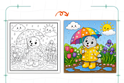 Cozy Floral Moments Coloring Pages, a Decorative Illustration by Ink Gallery (Thumbnail 3 of 8)