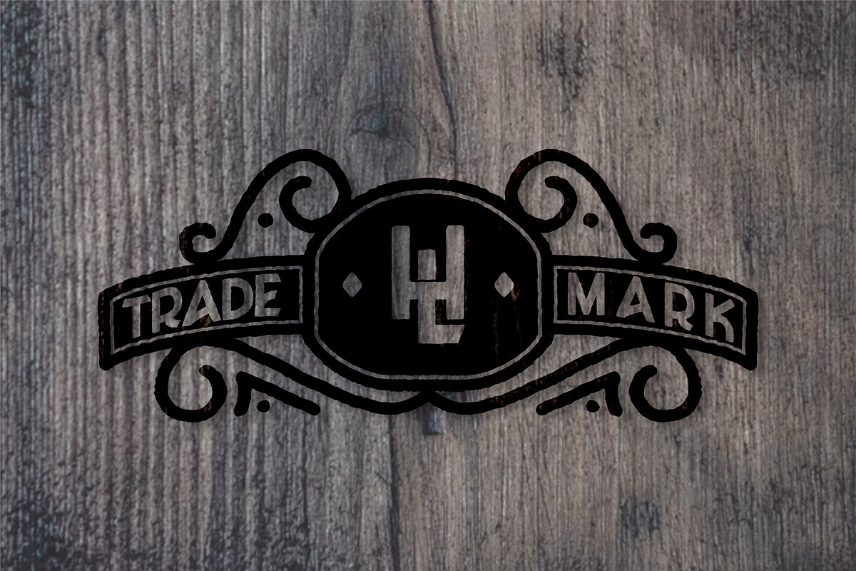 Riborn - Stamp Typeface preview 7