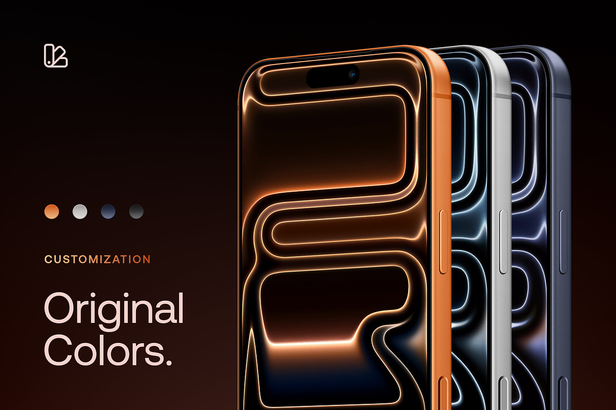 iPhone 17 Pro - 24 Mockups Scenes, an iPhone Mockup by Asylab (Photo 4 of 61)