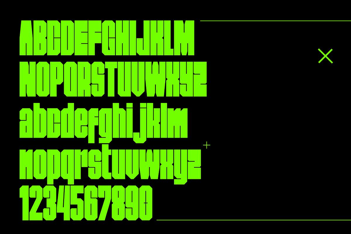 MetroBlock, a Sans Serif Font by ghozai studio (Photo 2 of 6)