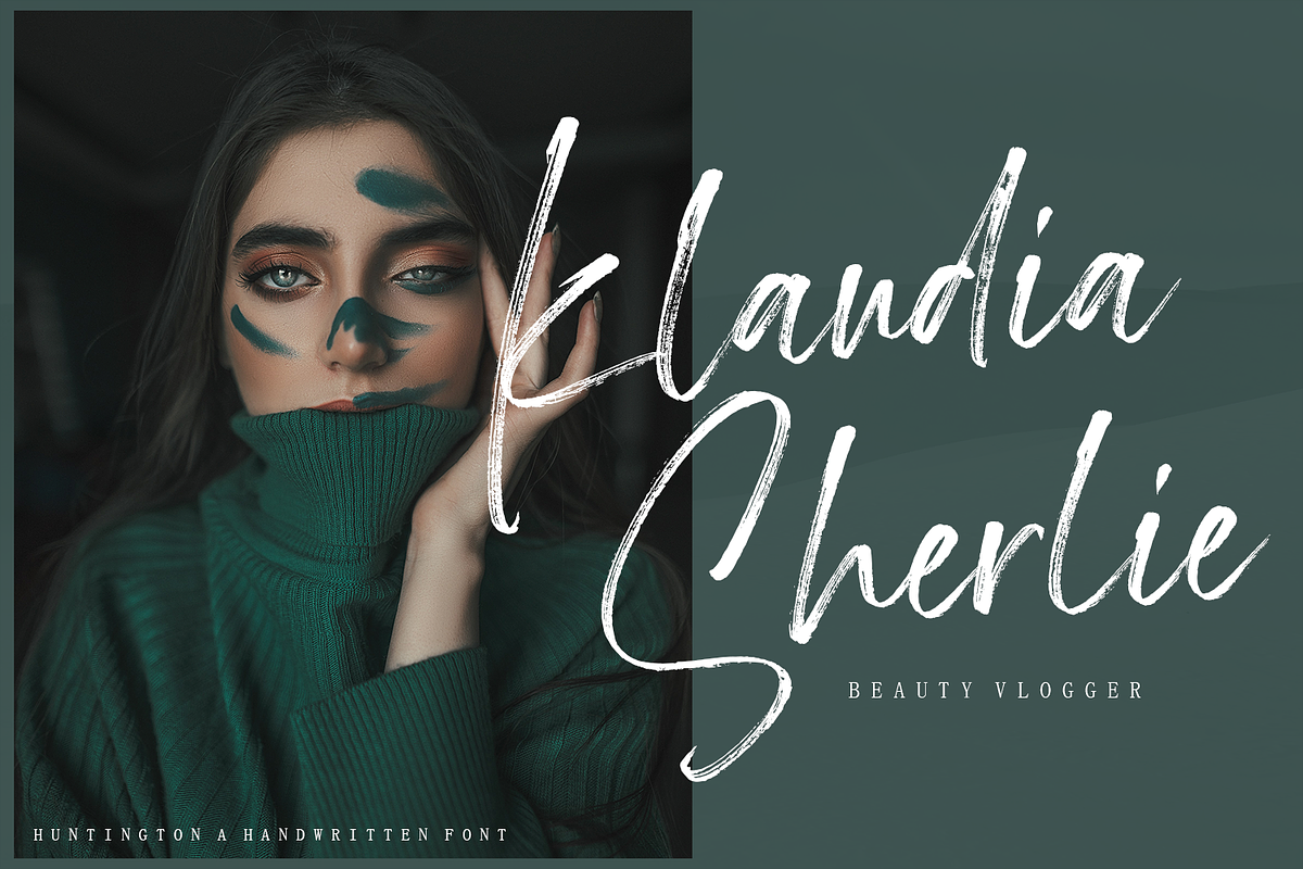 Huntington - Handwritten Font preview 5
