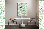 Palm leaves seamless pattern, a Pattern Graphic by Katerina Tova (Thumbnail 7 of 13)