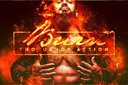 Burn Photoshop Action CS3+, an Action Add-On by Amorjesu.com (Thumbnail 5 of 16)