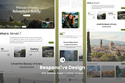 Meraki - Travel Agency Landing Page, a Landing Page Template by productype1 (Thumbnail 3 of 5)