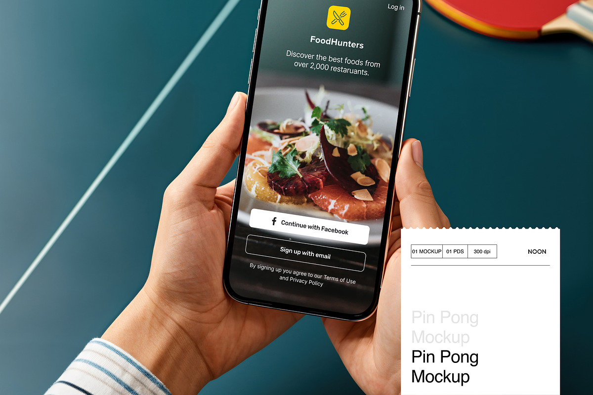 Sport & Lifestyle Mobile App Mockup, an iPhone Mockup by Oday Noon (Photo 4 of 12)