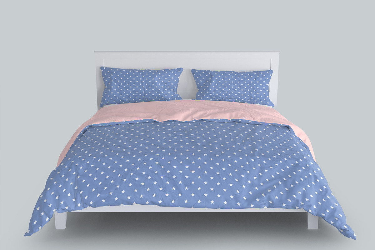 Bedroom and Bed Linen Mockup #3, an Apparel Mockup by Seven Lights (Photo 3 of 6)