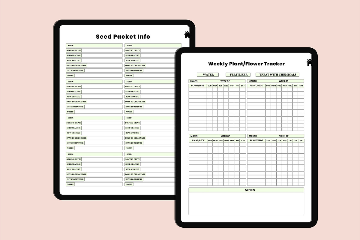 Hyperlink Digital Garden  Planner, a Design Template by Designmela01 (Photo 10 of 11)
