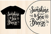 Summer T-Shirt Designs SVG Set, an Object Graphic by jahid234 (Thumbnail 3 of 9)