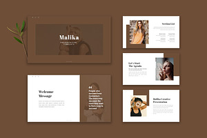 Malika - Keynote Template