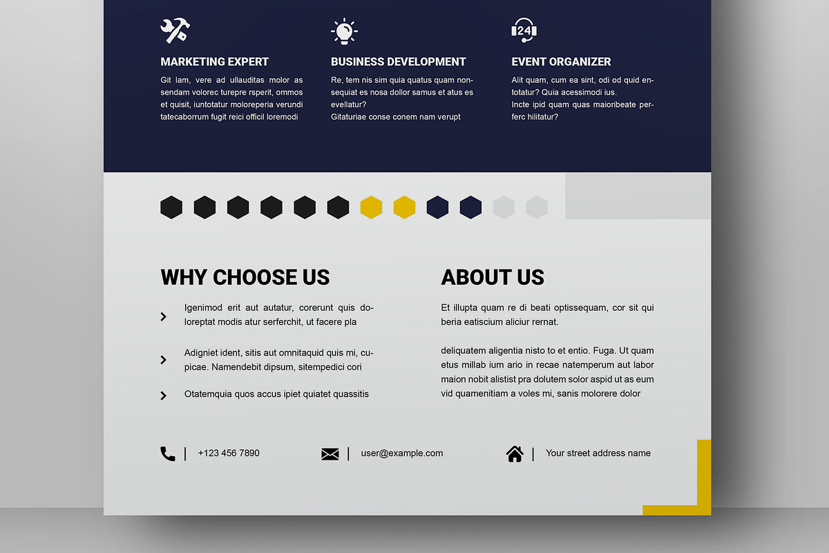 Business Flyer Template, a Flyer Template by MightyDesign (Photo 3 of 8)