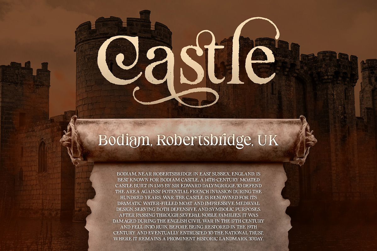Overlad Kingdom - Decorative Serif, a Serif Font by ErgibiStudio (Photo 7 of 10)