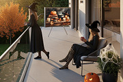 Halloween Witch Table Watercolor, a Seasonal Illustration by Floraphoria (Thumbnail 9 of 11)