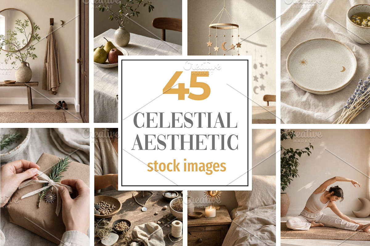 Celestial Aesthetic Stock Photo, a Holiday Photo by Selenique Studio (Photo 1 of 11)
