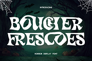BOUCHER FRESCOES - HORROR FONT, a Serif Font by 177Studio (Thumbnail 1 of 8)