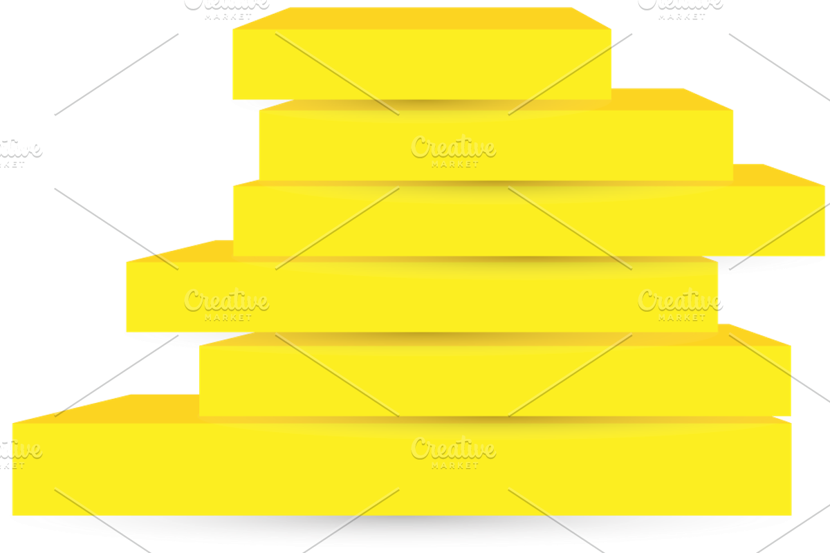 Blank 3D Banners preview 4