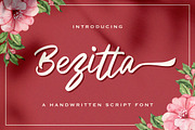 Bezitta - Handwritten Font, a Script Font by StringLabs (Thumbnail 1 of 13)