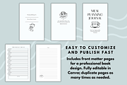 Meal Planner Template for KDP Canva, a Magazine Template by Self Publishing Magic (Thumbnail 2 of 2)