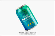 Soda Can Mockup PSD, a Product Mockup by Bruno's Shop (Thumbnail 2 of 4)