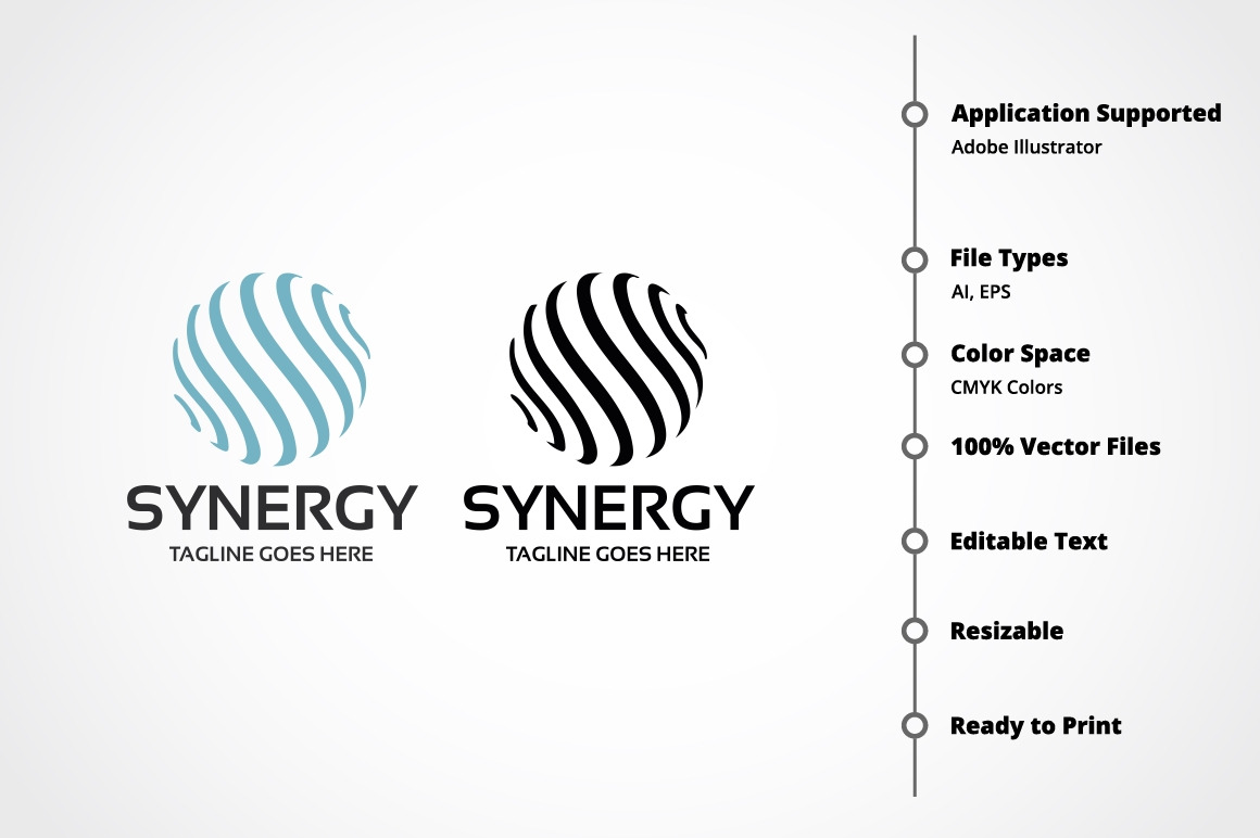 Letter S - Synergy Logo, a Branding & Logo Template by Design_Planet ...