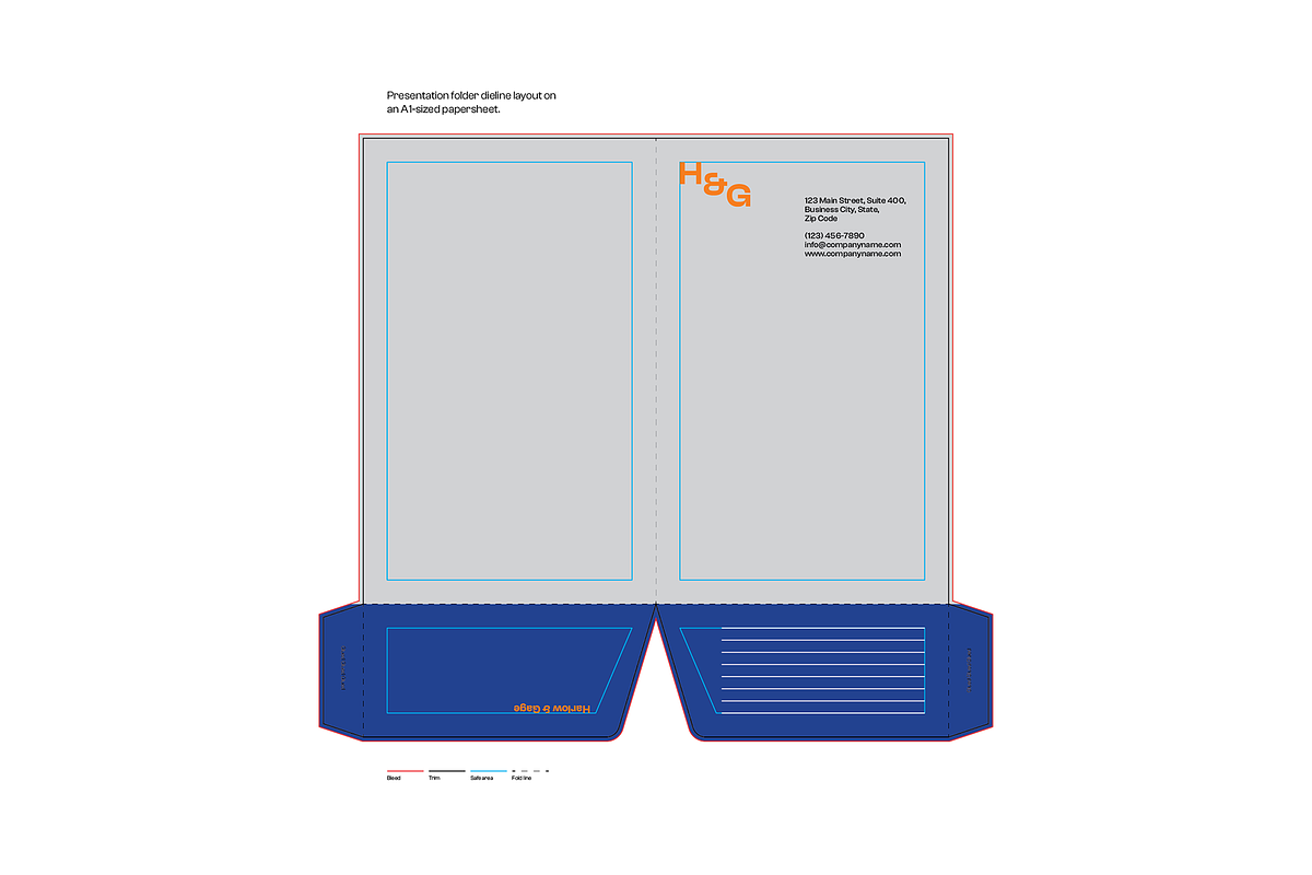 Stationery Set Design Template, a Stationery Template by Akreatipe (Photo 7 of 7)