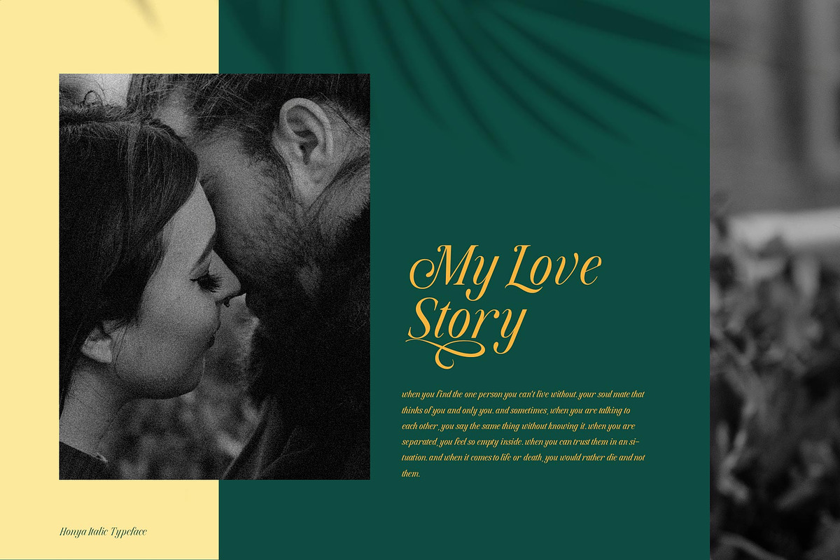 Honya Typeface, a Script Font by alit design (Photo 9 of 15)