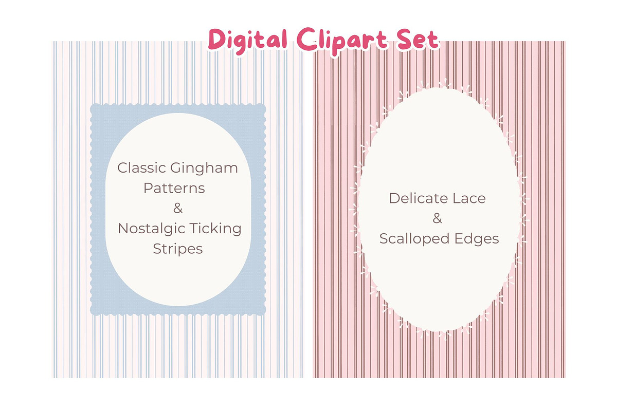 Pastel Aesthetic FRAMES PNG, a Background Graphic by NatalieArtsDenysenko (Photo 2 of 7)