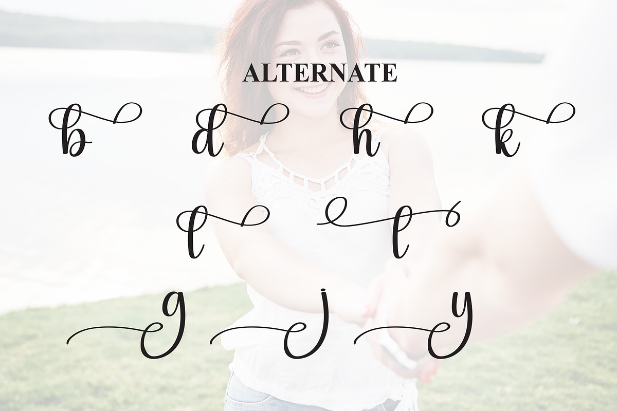 Beautiful Darling | Script Font, a Handwritten Font by Scratchones (Photo 8 of 9)