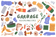 Recycling & Waste Sorting Clipart, an Object Illustration by Zeukaa (Thumbnail 1 of 4)