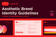 Aesthetic Brand Identity Guidelines, a Branding & Logo Template by Frank Wo (Thumbnail 1 of 10)