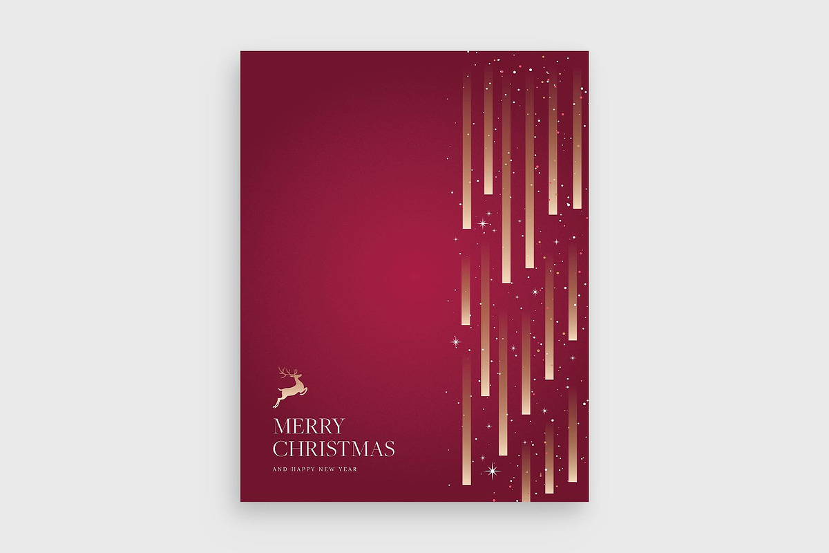 Modern Christmas Flyer Template preview 3