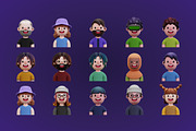 3D Happiness Avatar, a Characters & Person 3D Model by Rakata Studio (Thumbnail 6 of 6)
