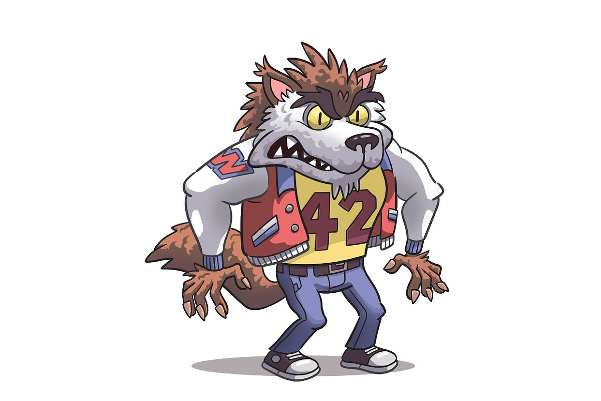 Werewolf, an Illustration by Cartoon Shop (Photo 1 of 6)
